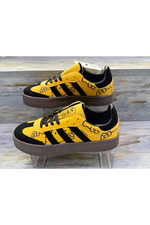 36 - 40 NUMARA ARASI SARI SİYAH UNISEX SPOR AYAKKABI