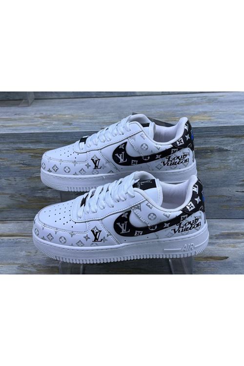 36 - 40 NUMARA ARASI BEYAZ BAĞCIKLI AIR UNISEX RAHAT SPOR AYAKKABI