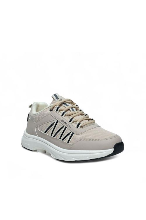 CONPAX  2057 CİLT  BEJ & SİYAH SPOR AYAKKABI