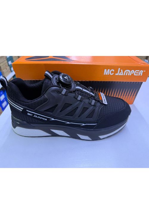 MC JAMPER 2296 SİYAH & BEYAZ AKILLI BAĞCIKLI SPOR AYAKKABI