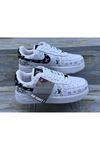 36 - 40 NUMARA ARASI BEYAZ BAĞCIKLI AIR UNISEX RAHAT SPOR AYAKKABI