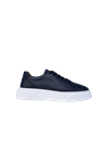 ERKEK HAKİKİ DERİ LACİVERT SNEAKER